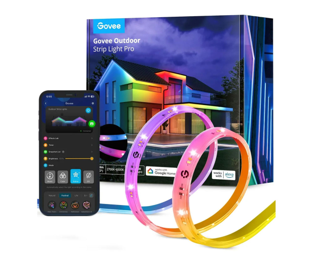 GOVEE H70A1 Outdoor Strip Light Pro 10m Taśma LED Wi-Fi, Blu - 1366274 - zdjęcie